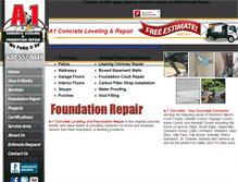 Tablet Screenshot of a1servicesinc.com